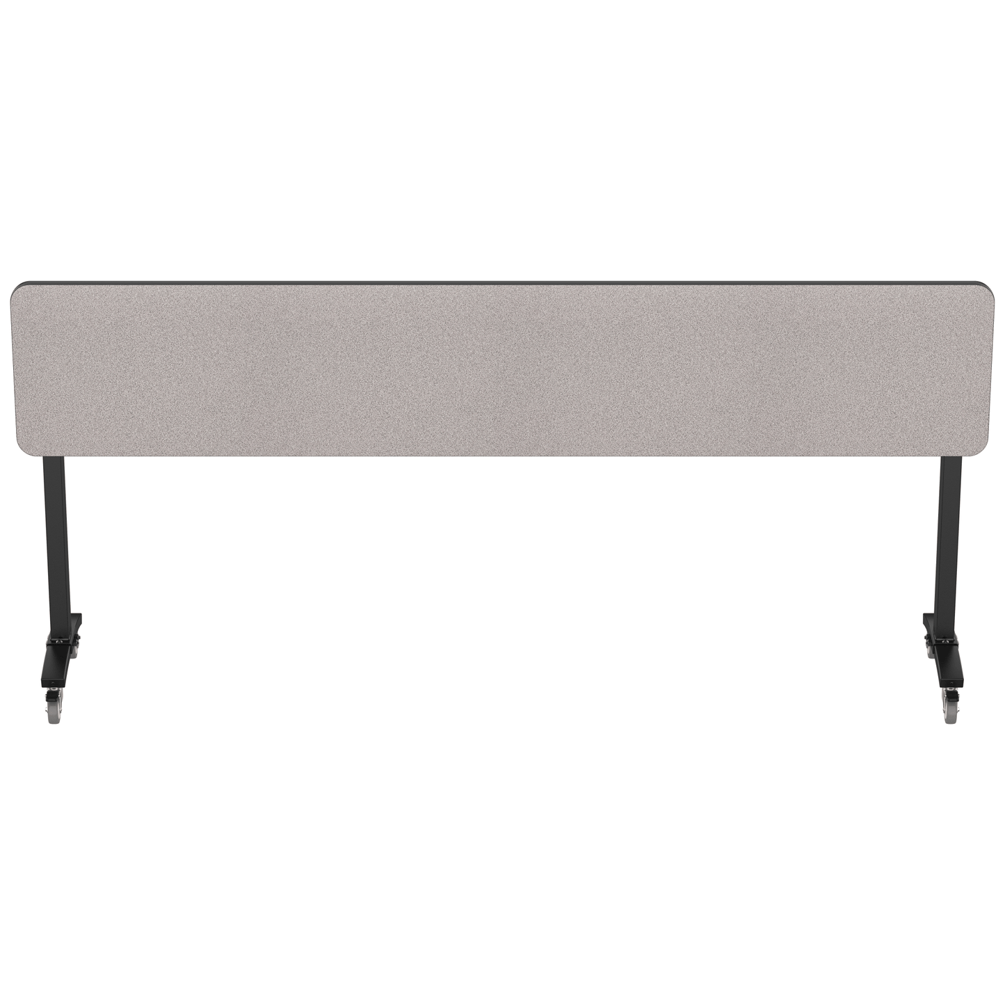 NPS Mobile Flipper Table - Space - Saving, Durable & Easy Mobility 18"W x 96"L x 36"H (NPS - MFT10 - 18962) - SchoolOutlet