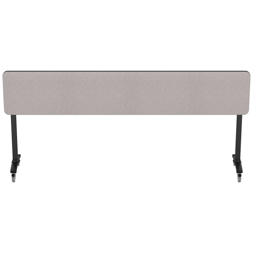 NPS Mobile Flipper Table - Space - Saving, Durable & Easy Mobility 18"W x 96"L x 36"H (NPS - MFT10 - 18962) - SchoolOutlet