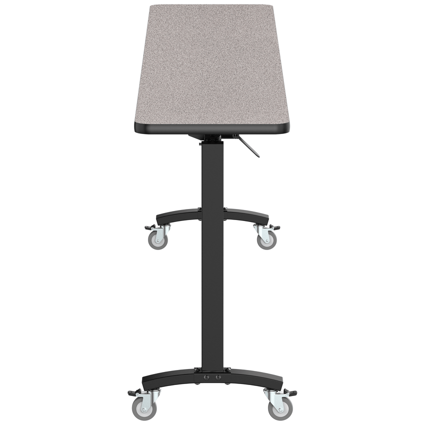 NPS Mobile Flipper Table - Space - Saving, Durable & Easy Mobility 18"W x 96"L x 36"H (NPS - MFT10 - 18962) - SchoolOutlet