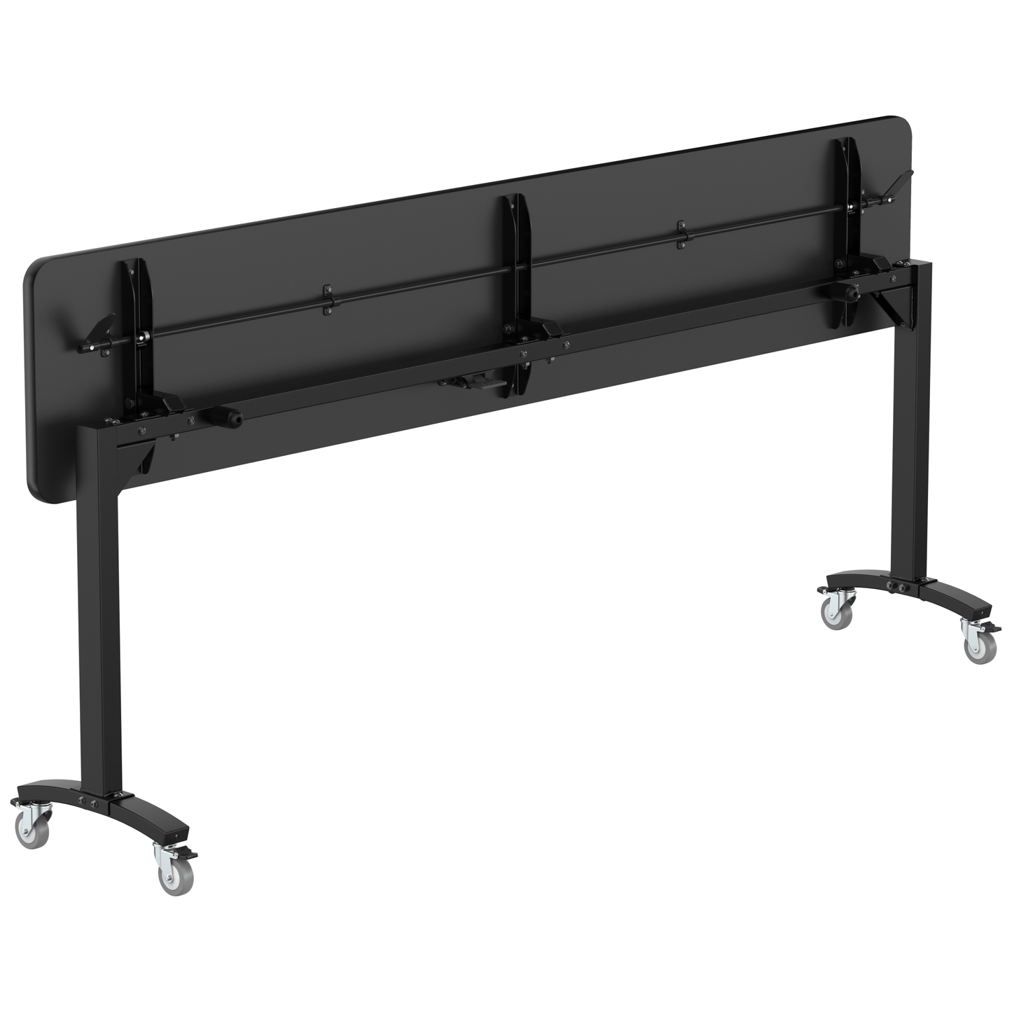 NPS Mobile Flipper Table - Space - Saving, Durable & Easy Mobility 18"W x 96"L x 36"H (NPS - MFT10 - 18962) - SchoolOutlet