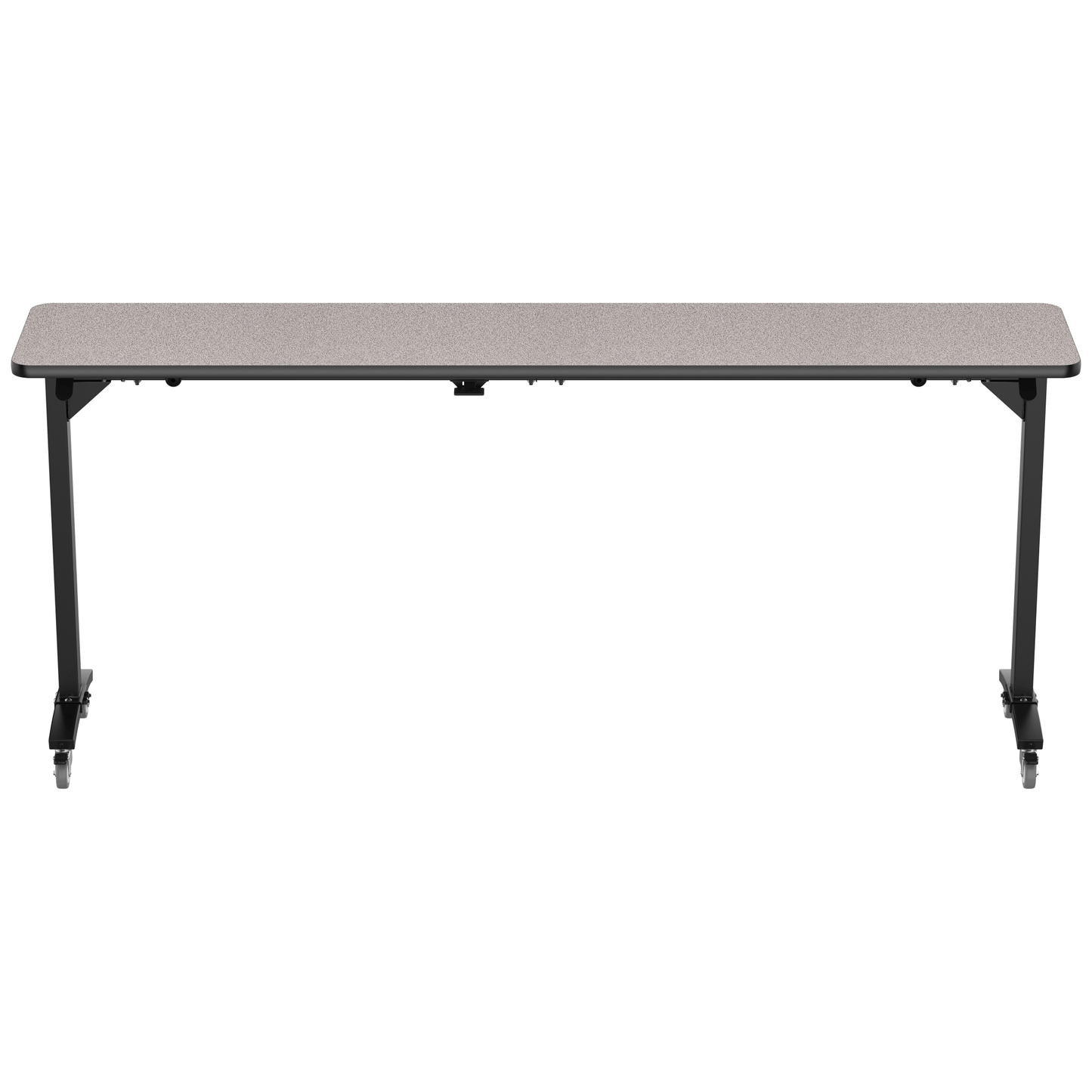 NPS Mobile Flipper Table - Space - Saving, Durable & Easy Mobility 18"W x 96"L x 42"H (NPS - MFT10 - 18963) - SchoolOutlet