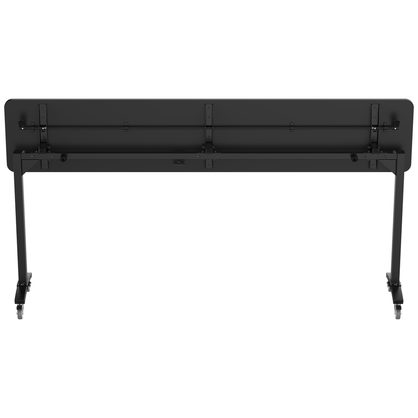 NPS Mobile Flipper Table - Space - Saving, Durable & Easy Mobility 18"W x 96"L x 42"H (NPS - MFT10 - 18963) - SchoolOutlet