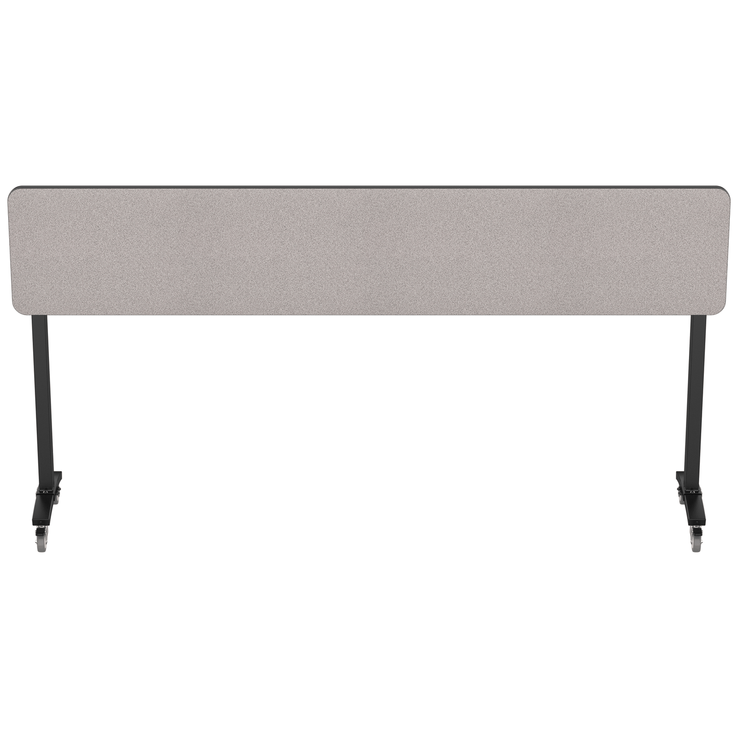 NPS Mobile Flipper Table - Space - Saving, Durable & Easy Mobility 18"W x 96"L x 42"H (NPS - MFT10 - 18963) - SchoolOutlet