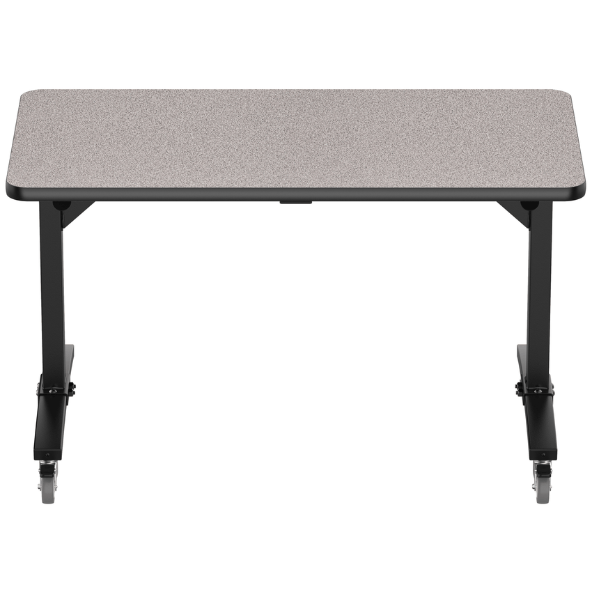 NPS Mobile Flipper Table - Space - Saving, Durable & Easy Mobility 24"W x 48""L x 29"H ADA (NPS - MFT10 - 24481) - SchoolOutlet