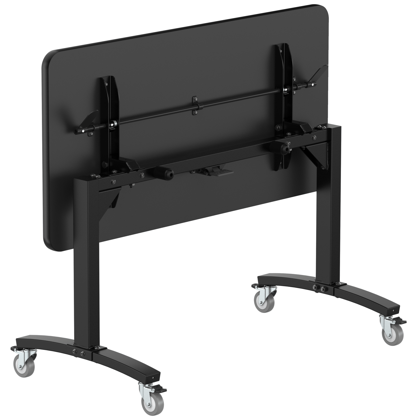 NPS Mobile Flipper Table - Space - Saving, Durable & Easy Mobility 24"W x 48""L x 29"H ADA (NPS - MFT10 - 24481) - SchoolOutlet