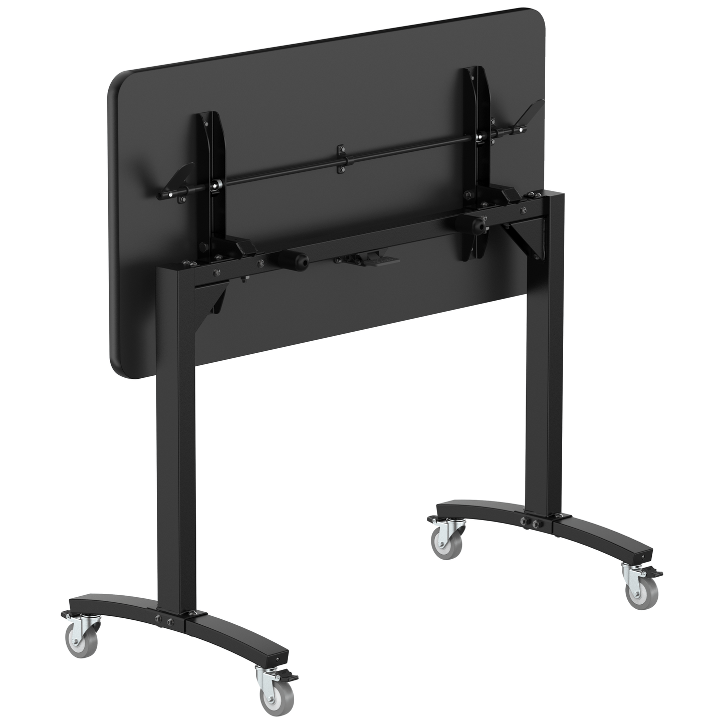 NPS Mobile Flipper Table - Space - Saving, Durable & Easy Mobility 24"W x 48""L x 36"H (NPS - MFT10 - 24482) - SchoolOutlet