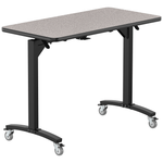 NPS Mobile Flipper Table - Space - Saving, Durable & Easy Mobility 24