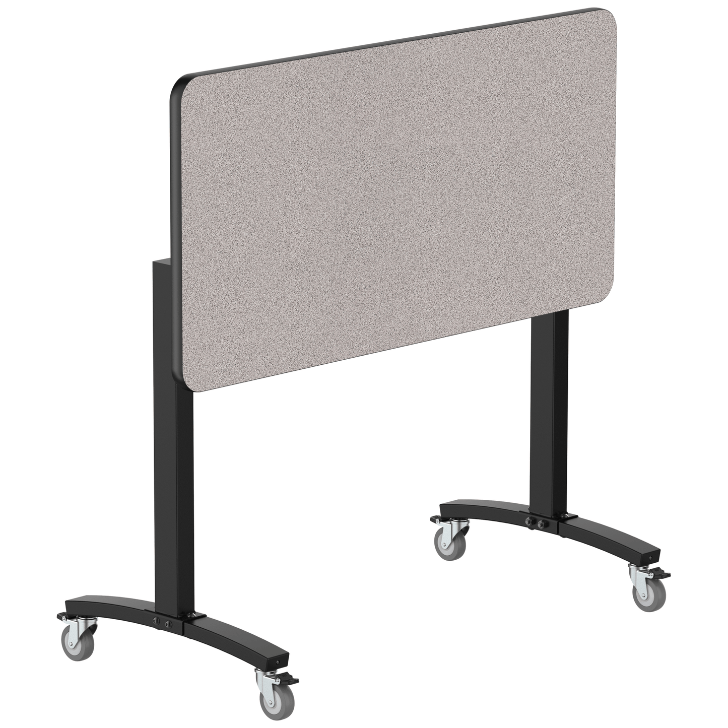 NPS Mobile Flipper Table - Space - Saving, Durable & Easy Mobility 24"W x 48""L x 36"H (NPS - MFT10 - 24482) - SchoolOutlet