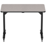 NPS Mobile Flipper Table - Space - Saving, Durable & Easy Mobility 24