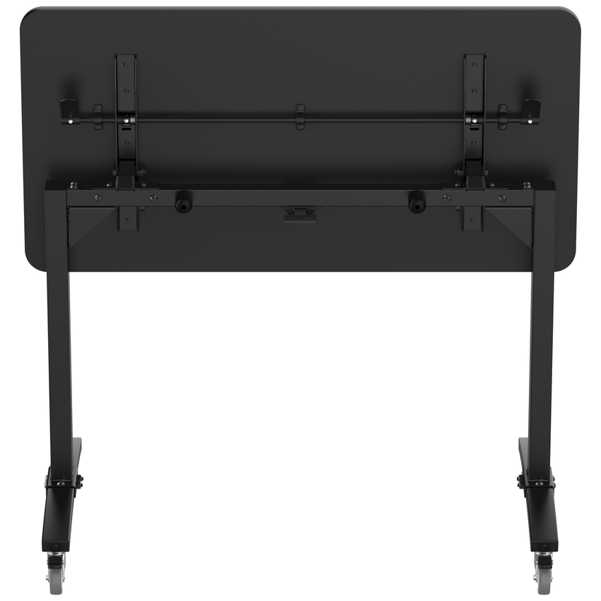 NPS Mobile Flipper Table - Space - Saving, Durable & Easy Mobility 24"W x 48""L x 36"H (NPS - MFT10 - 24482) - SchoolOutlet