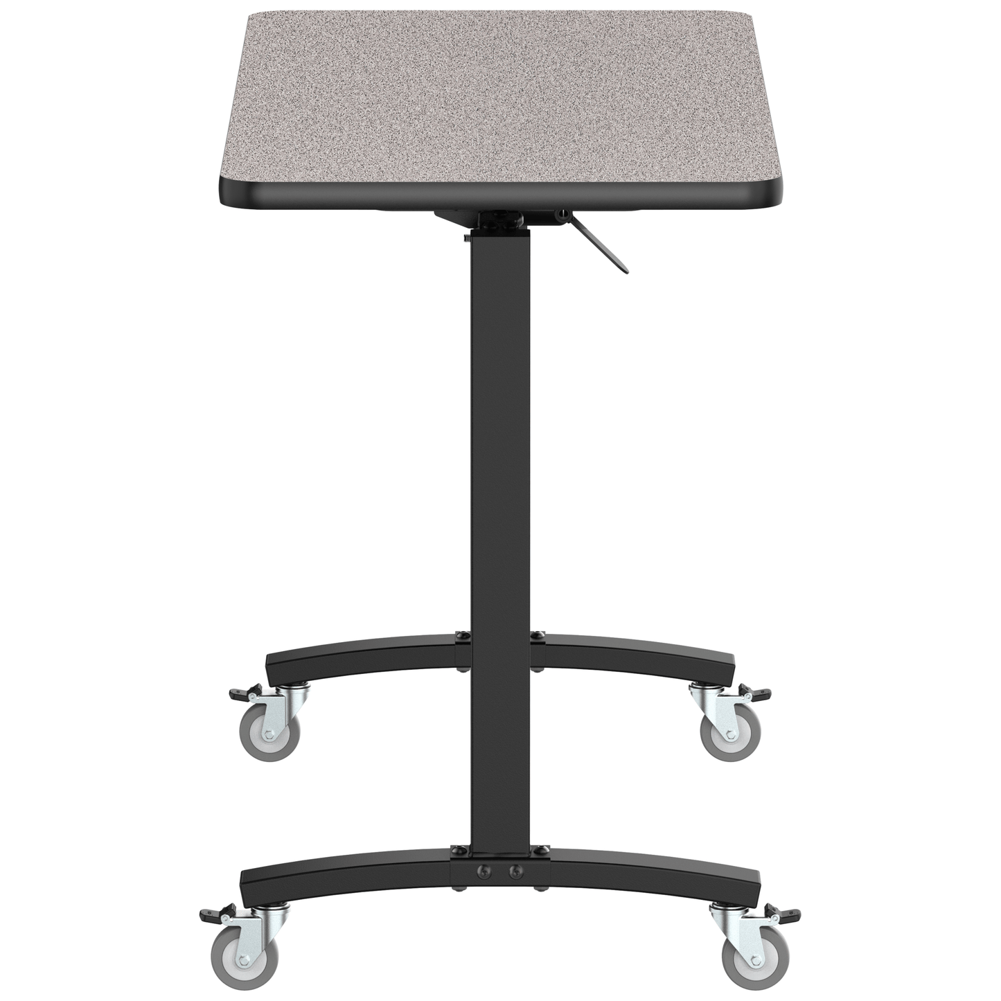 NPS Mobile Flipper Table - Space - Saving, Durable & Easy Mobility 24"W x 48""L x 36"H (NPS - MFT10 - 24482) - SchoolOutlet