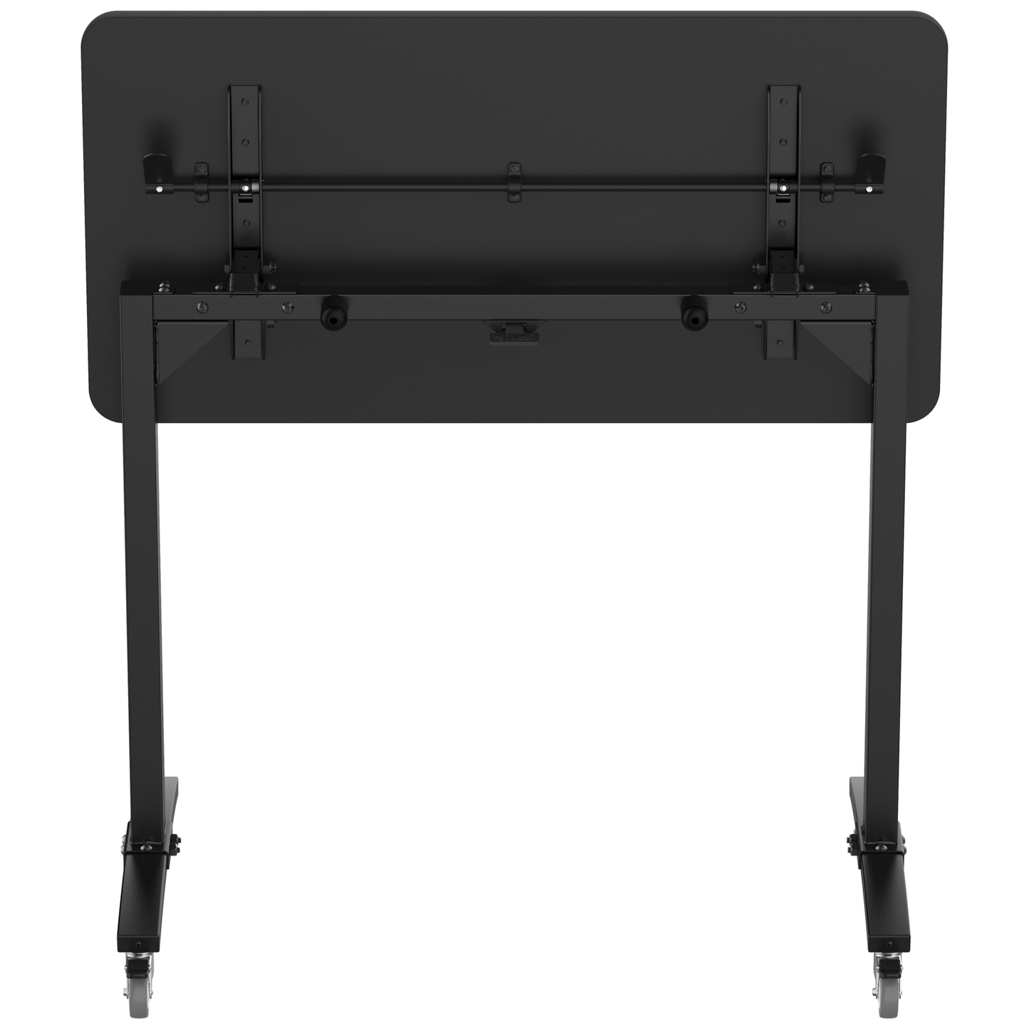 NPS Mobile Flipper Table - Space - Saving, Durable & Easy Mobility 24"W x 48""L x 42"H (NPS - MFT10 - 24483) - SchoolOutlet