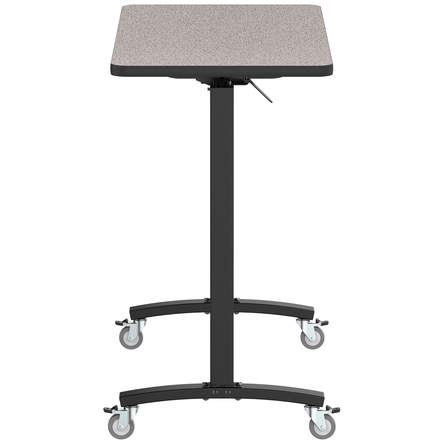 NPS Mobile Flipper Table - Space - Saving, Durable & Easy Mobility 24"W x 48""L x 42"H (NPS - MFT10 - 24483) - SchoolOutlet