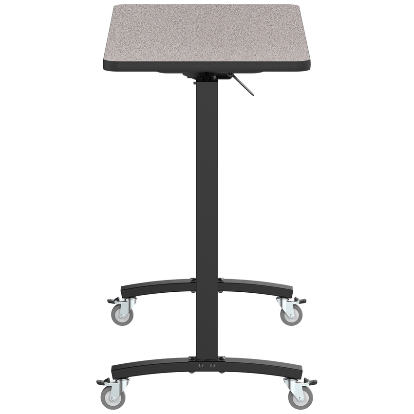 NPS Mobile Flipper Table - Space - Saving, Durable & Easy Mobility 24"W x 48""L x 42"H (NPS - MFT10 - 24483) - SchoolOutlet