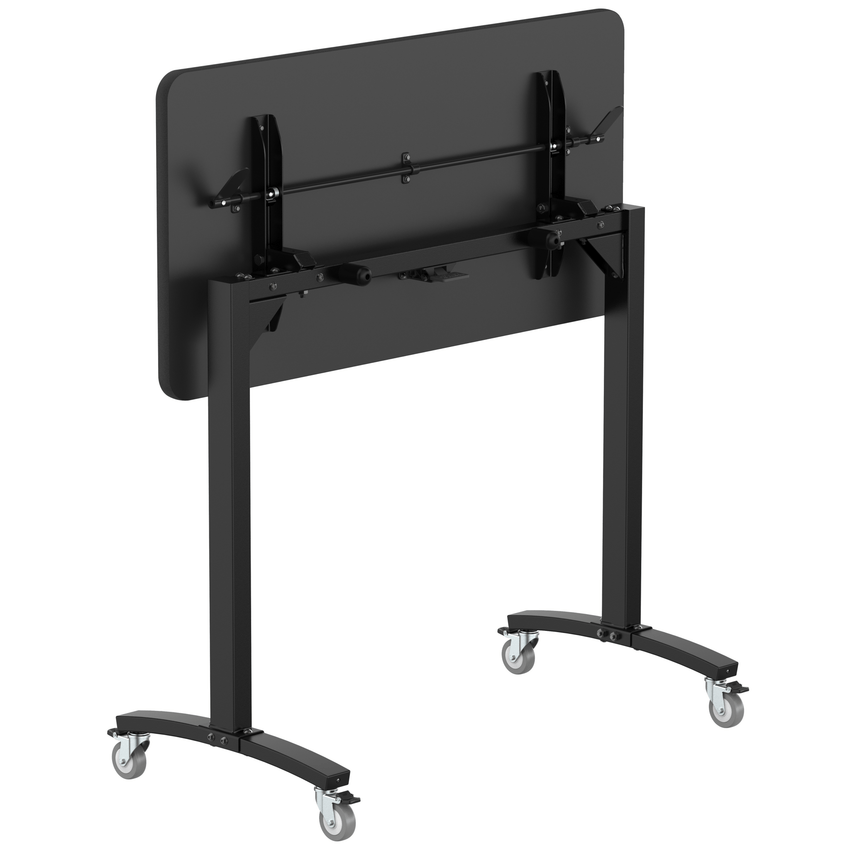 NPS Mobile Flipper Table - Space - Saving, Durable & Easy Mobility 24"W x 48""L x 42"H (NPS - MFT10 - 24483) - SchoolOutlet