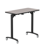 NPS Mobile Flipper Table - Space - Saving, Durable & Easy Mobility 24