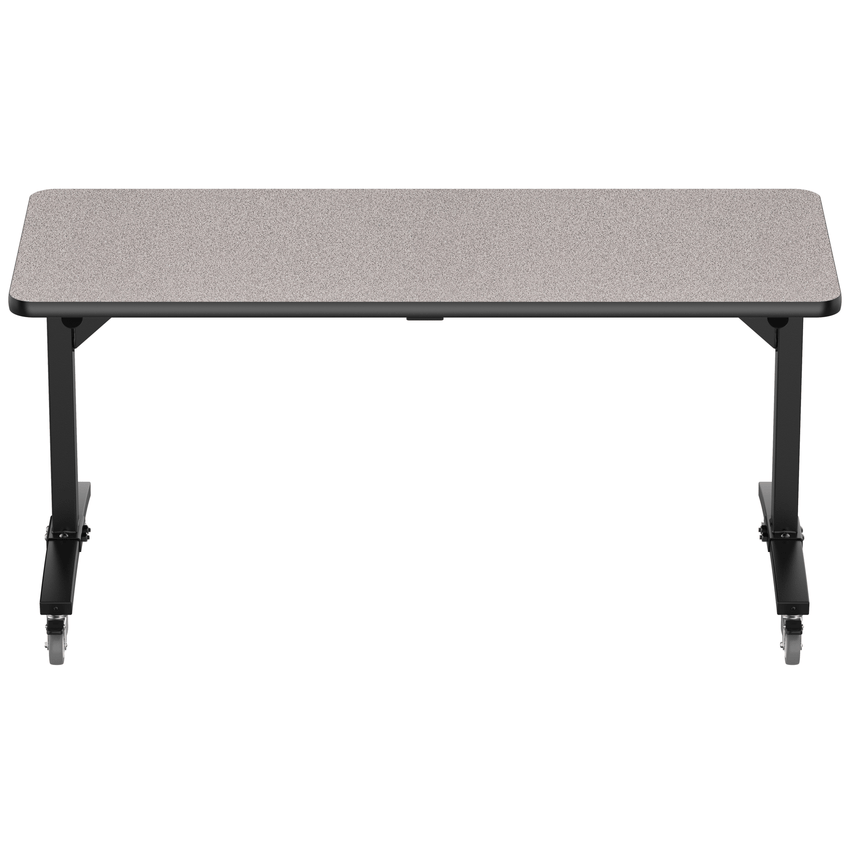 NPS Mobile Flipper Table - Space - Saving, Durable & Easy Mobility 24"W x 60""L x 29"H ADA (NPS - MFT10 - 24601) - SchoolOutlet