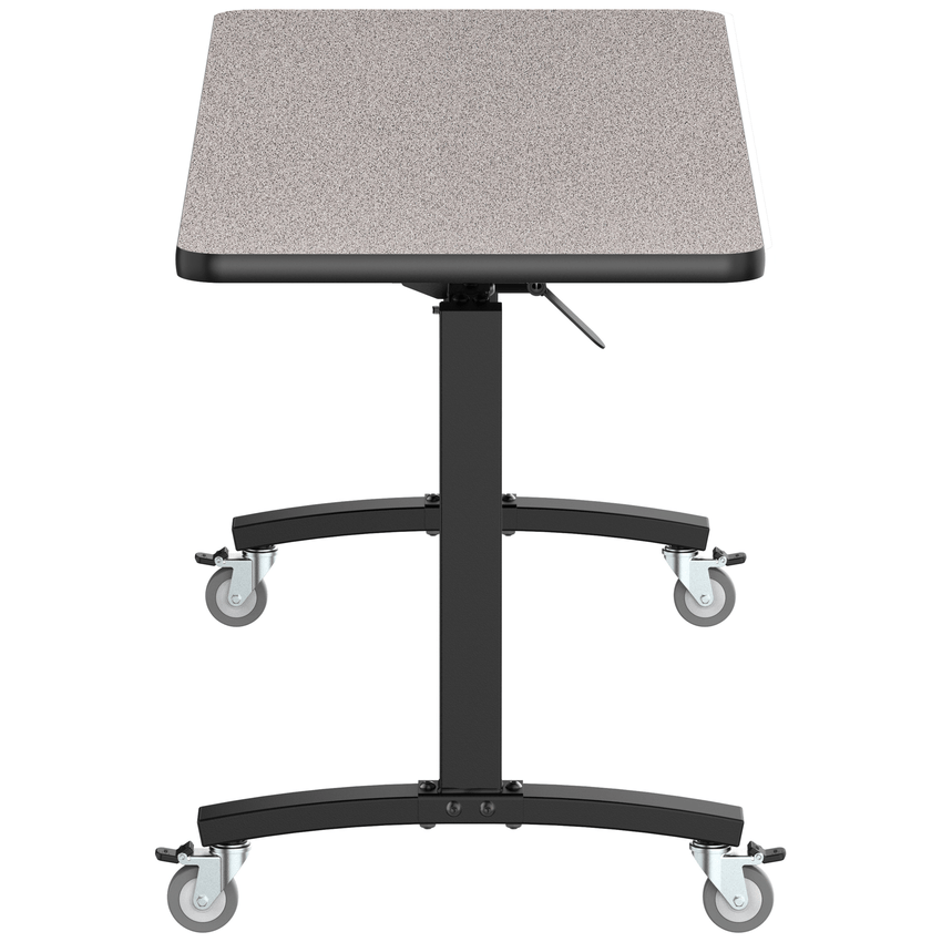 NPS Mobile Flipper Table - Space - Saving, Durable & Easy Mobility 24"W x 60""L x 29"H ADA (NPS - MFT10 - 24601) - SchoolOutlet