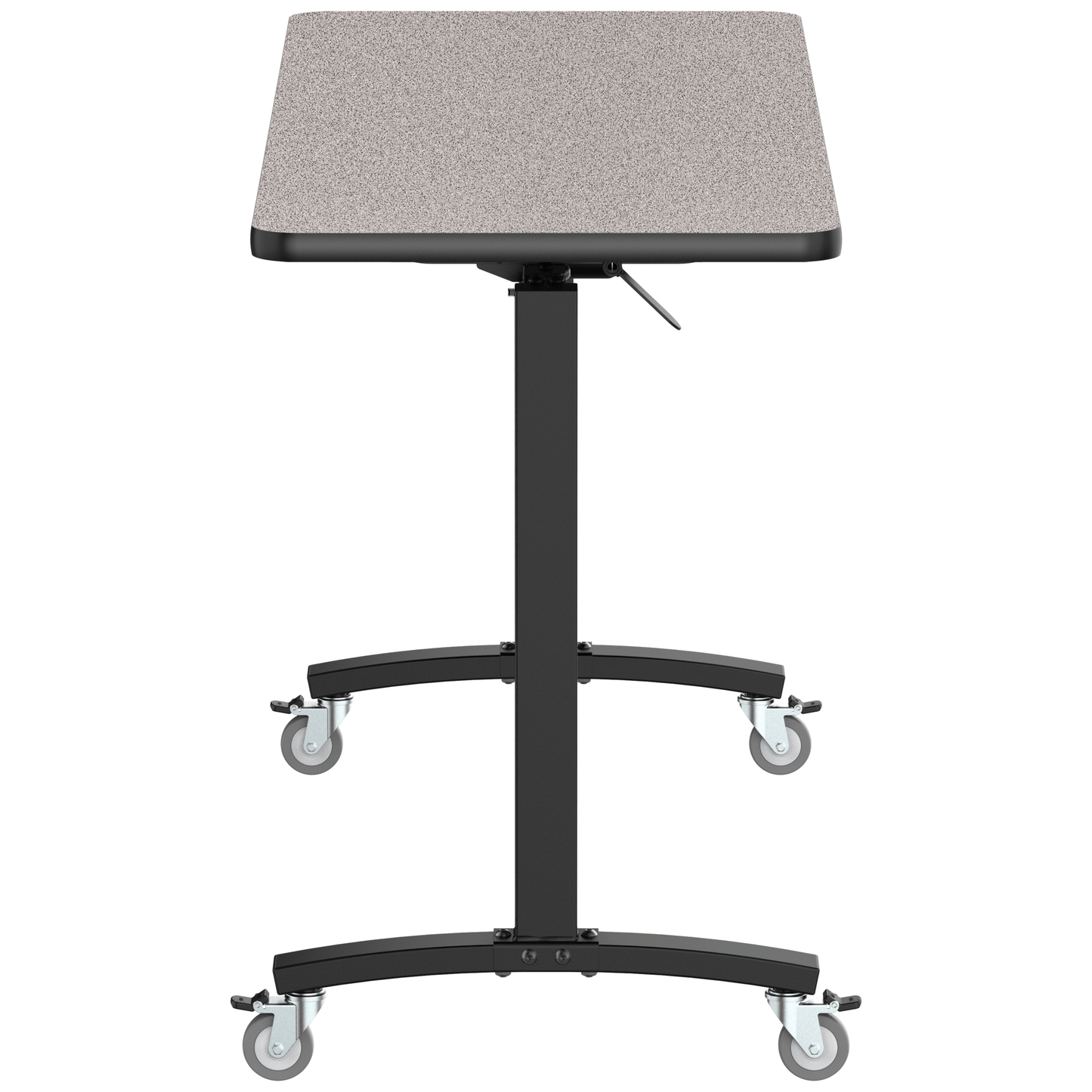 NPS Mobile Flipper Table - Space - Saving, Durable & Easy Mobility 24"W x 60""L x 36"H (NPS - MFT10 - 24602) - SchoolOutlet