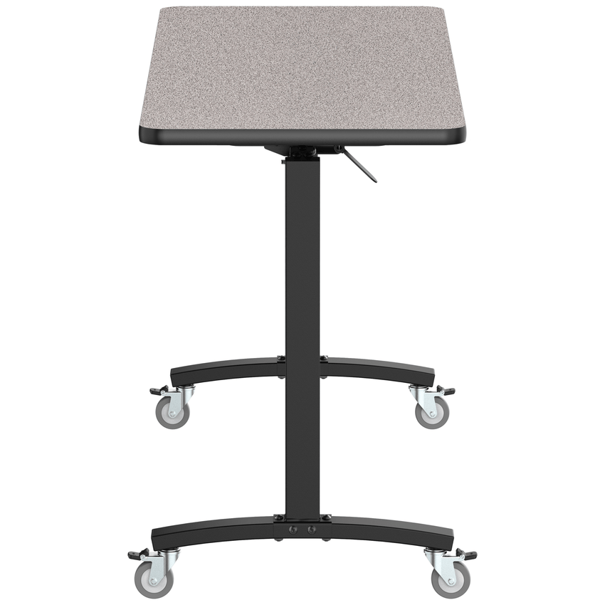 NPS Mobile Flipper Table - Space - Saving, Durable & Easy Mobility 24"W x 60""L x 36"H (NPS - MFT10 - 24602) - SchoolOutlet