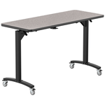 NPS Mobile Flipper Table - Space - Saving, Durable & Easy Mobility 24