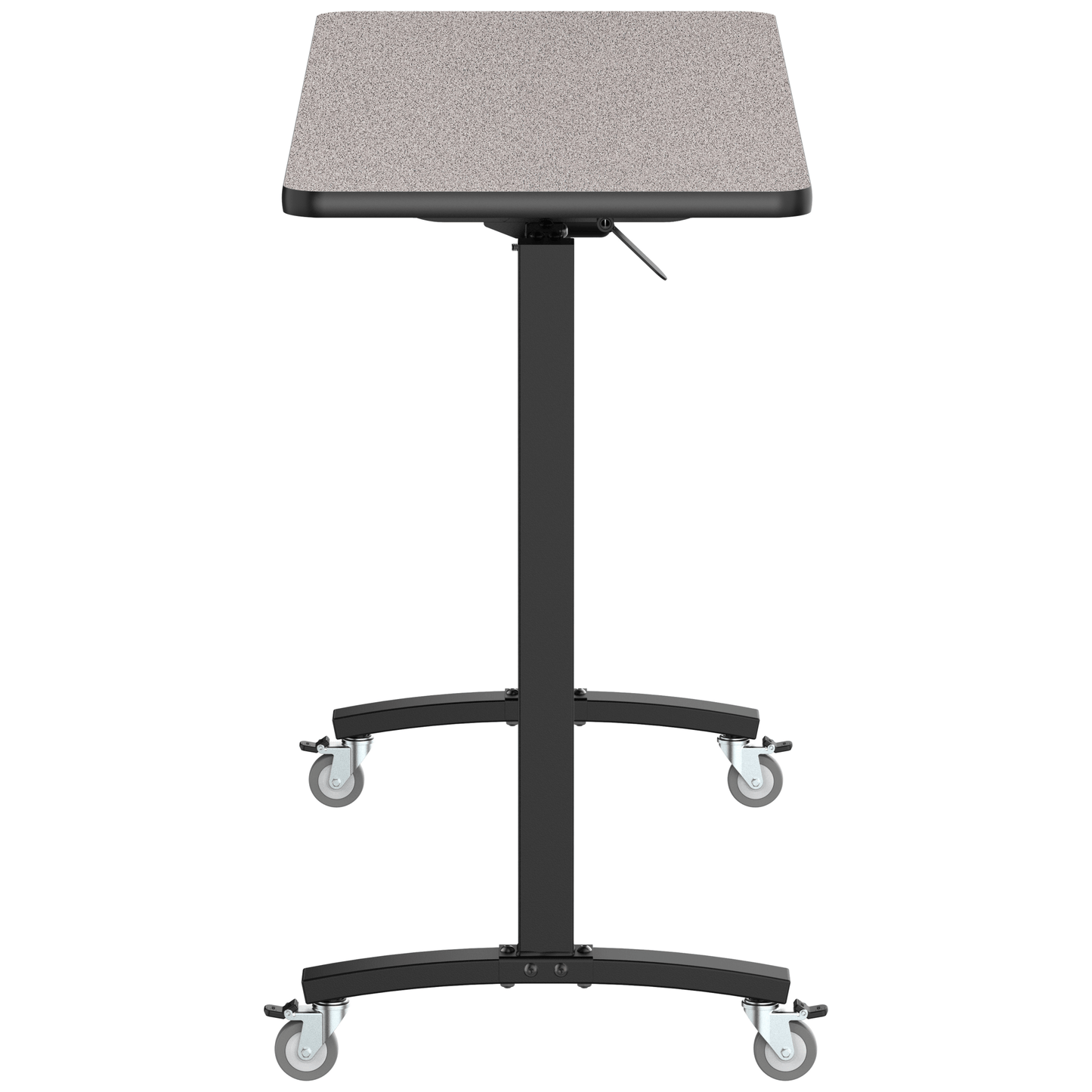 NPS Mobile Flipper Table - Space - Saving, Durable & Easy Mobility 24"W x 60""L x 42"H (NPS - MFT10 - 24603) - SchoolOutlet
