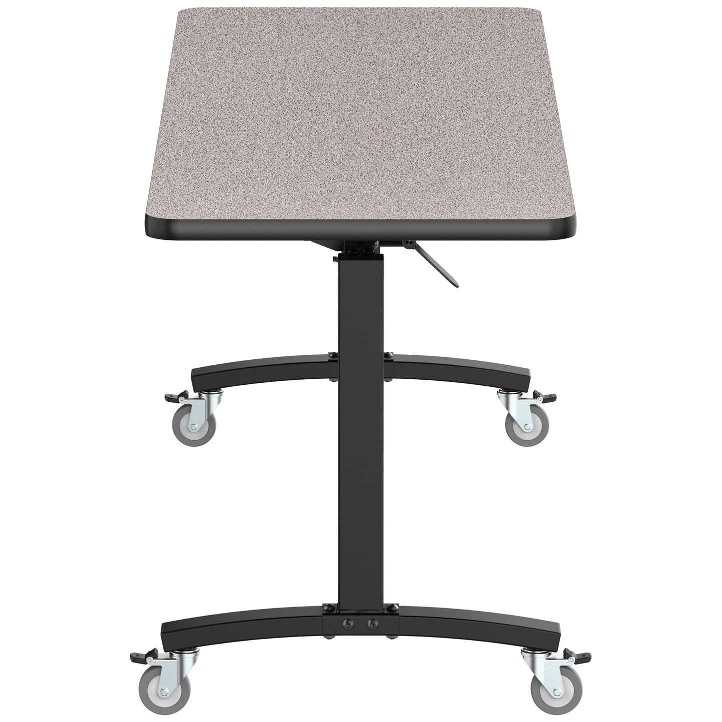 NPS Mobile Flipper Table - Space - Saving, Durable & Easy Mobility 24"W x 72"L x 29"H ADA (NPS - MFT10 - 24721) - SchoolOutlet