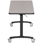 NPS Mobile Flipper Table - Space - Saving, Durable & Easy Mobility 24
