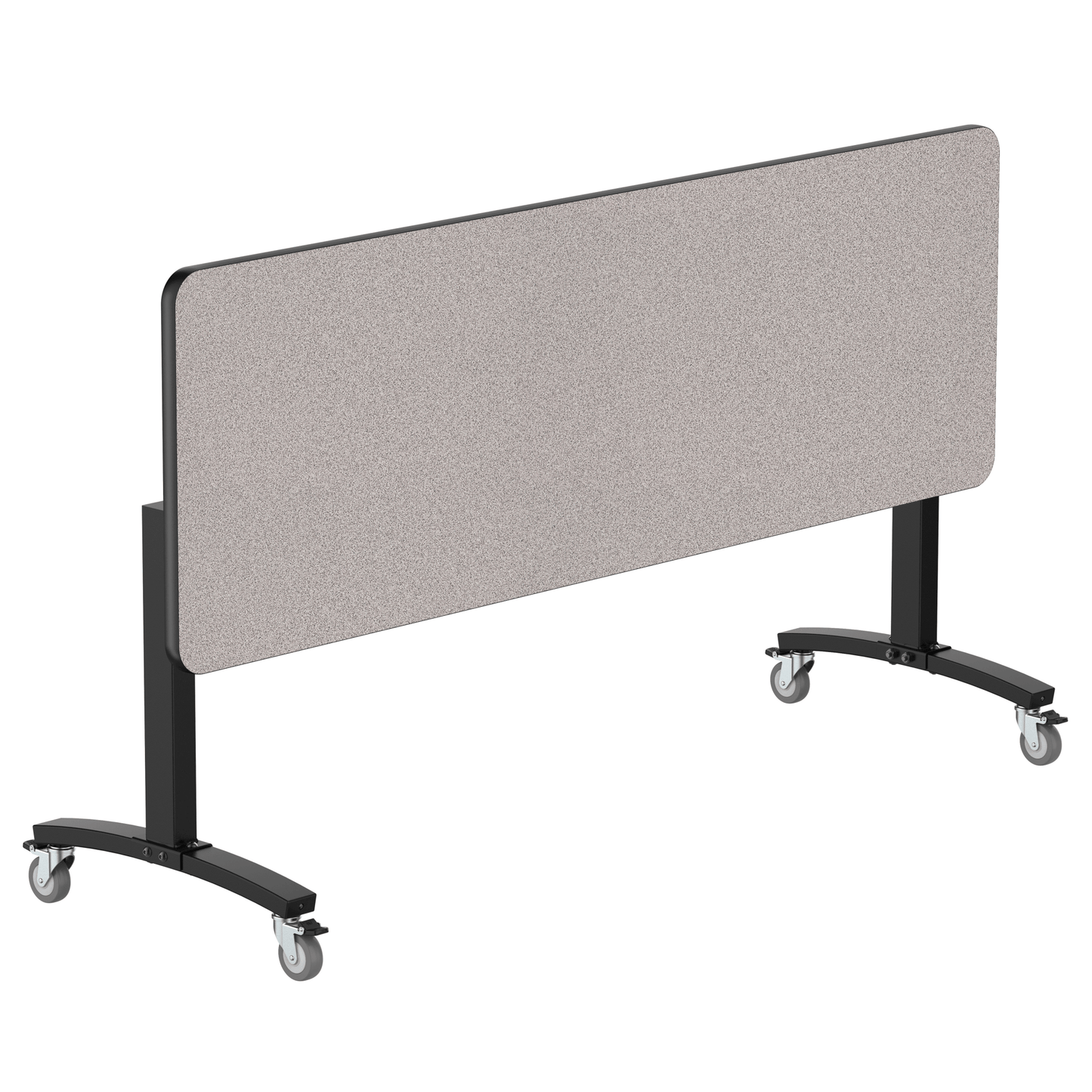 NPS Mobile Flipper Table - Space - Saving, Durable & Easy Mobility 24"W x 72"L x 29"H ADA (NPS - MFT10 - 24721) - SchoolOutlet