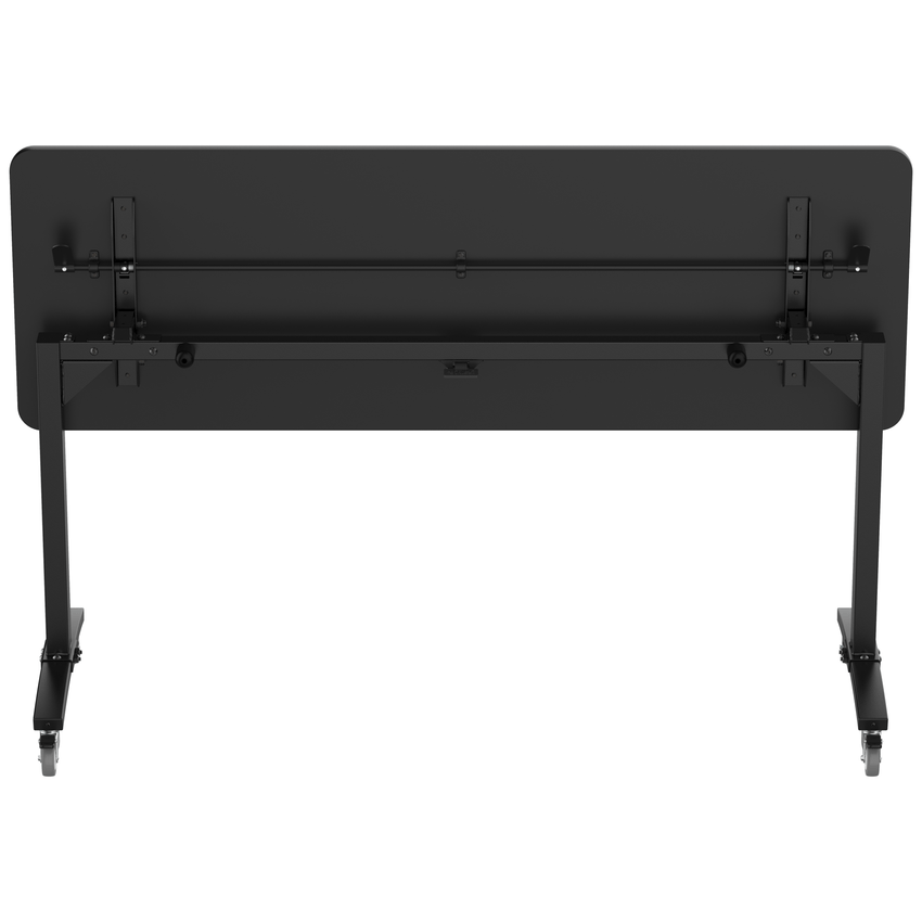 NPS Mobile Flipper Table - Space - Saving, Durable & Easy Mobility 24"W x 72"L x 36"H (NPS - MFT10 - 24722) - SchoolOutlet