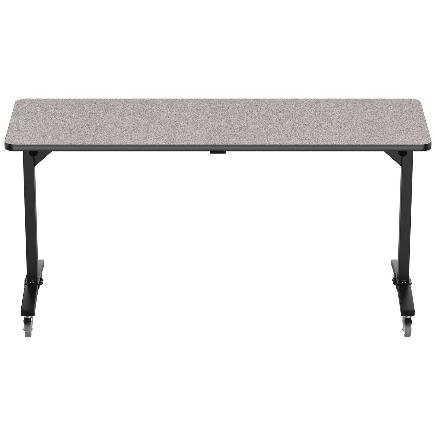 NPS Mobile Flipper Table - Space - Saving, Durable & Easy Mobility 24"W x 72"L x 36"H (NPS - MFT10 - 24722) - SchoolOutlet