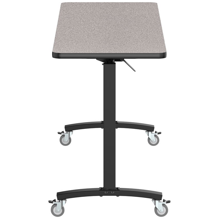 NPS Mobile Flipper Table - Space - Saving, Durable & Easy Mobility 24"W x 72"L x 36"H (NPS - MFT10 - 24722) - SchoolOutlet