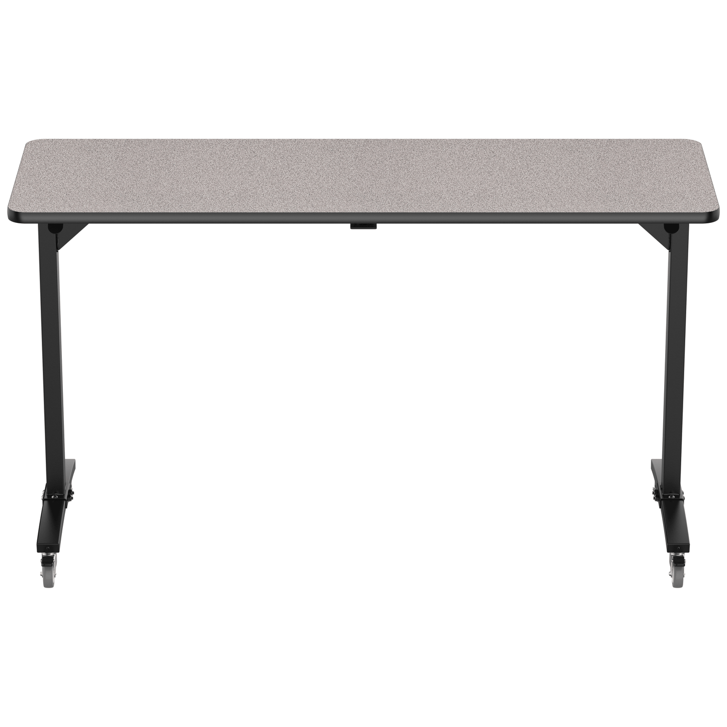 NPS Mobile Flipper Table - Space - Saving, Durable & Easy Mobility 24"W x 72"L x 42"H (NPS - MFT10 - 24723) - SchoolOutlet