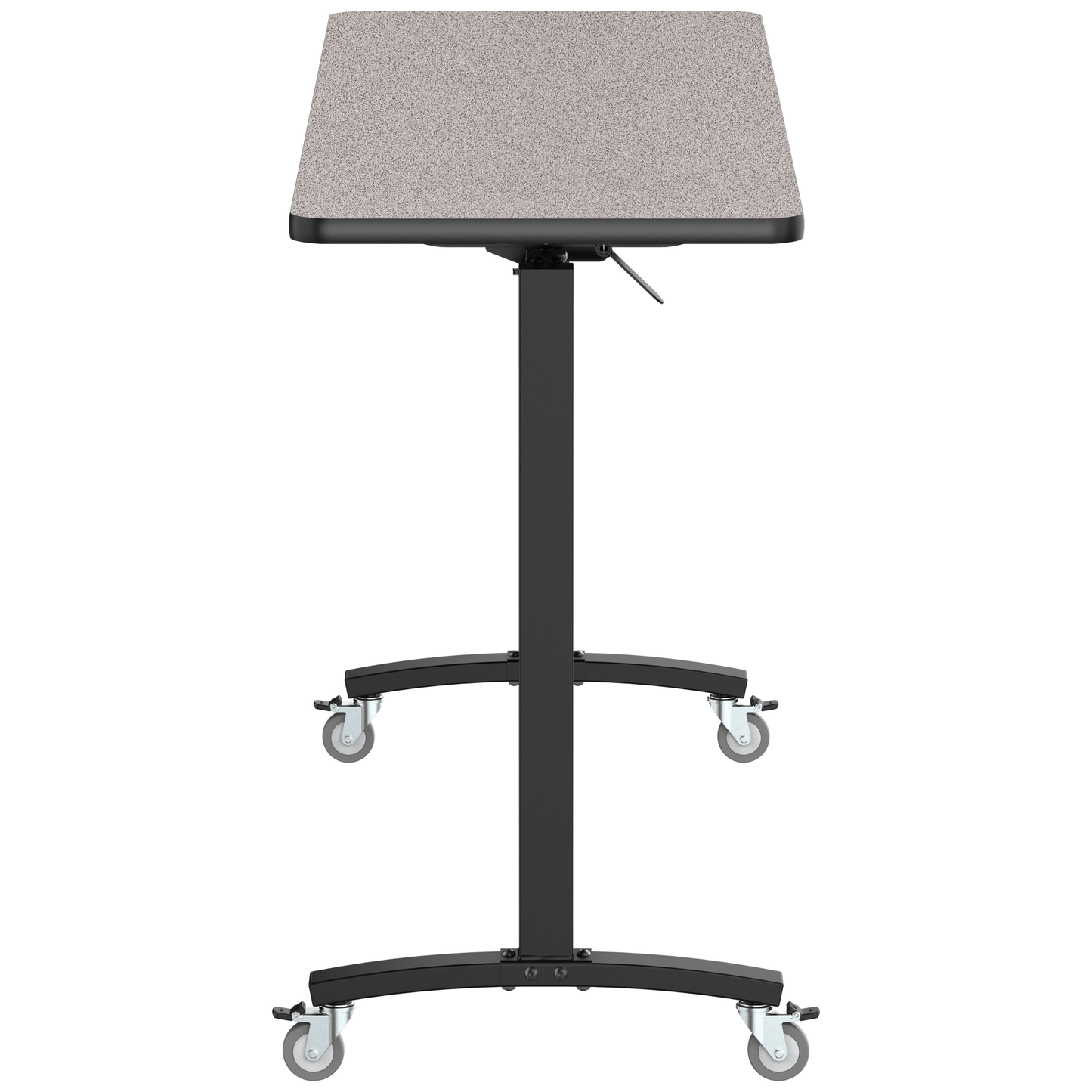 NPS Mobile Flipper Table - Space - Saving, Durable & Easy Mobility 24"W x 72"L x 42"H (NPS - MFT10 - 24723) - SchoolOutlet