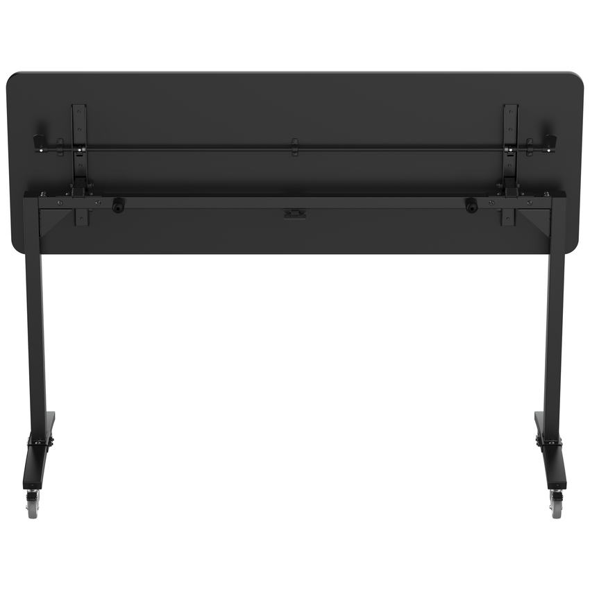 NPS Mobile Flipper Table - Space - Saving, Durable & Easy Mobility 24"W x 72"L x 42"H (NPS - MFT10 - 24723) - SchoolOutlet