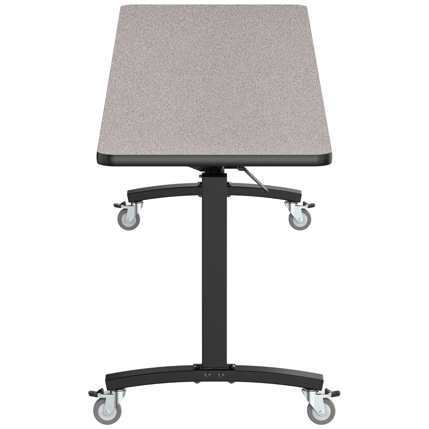 NPS Mobile Flipper Table - Space - Saving, Durable & Easy Mobility 24"W x 96"L x 29"H ADA (NPS - MFT10 - 24961) - SchoolOutlet