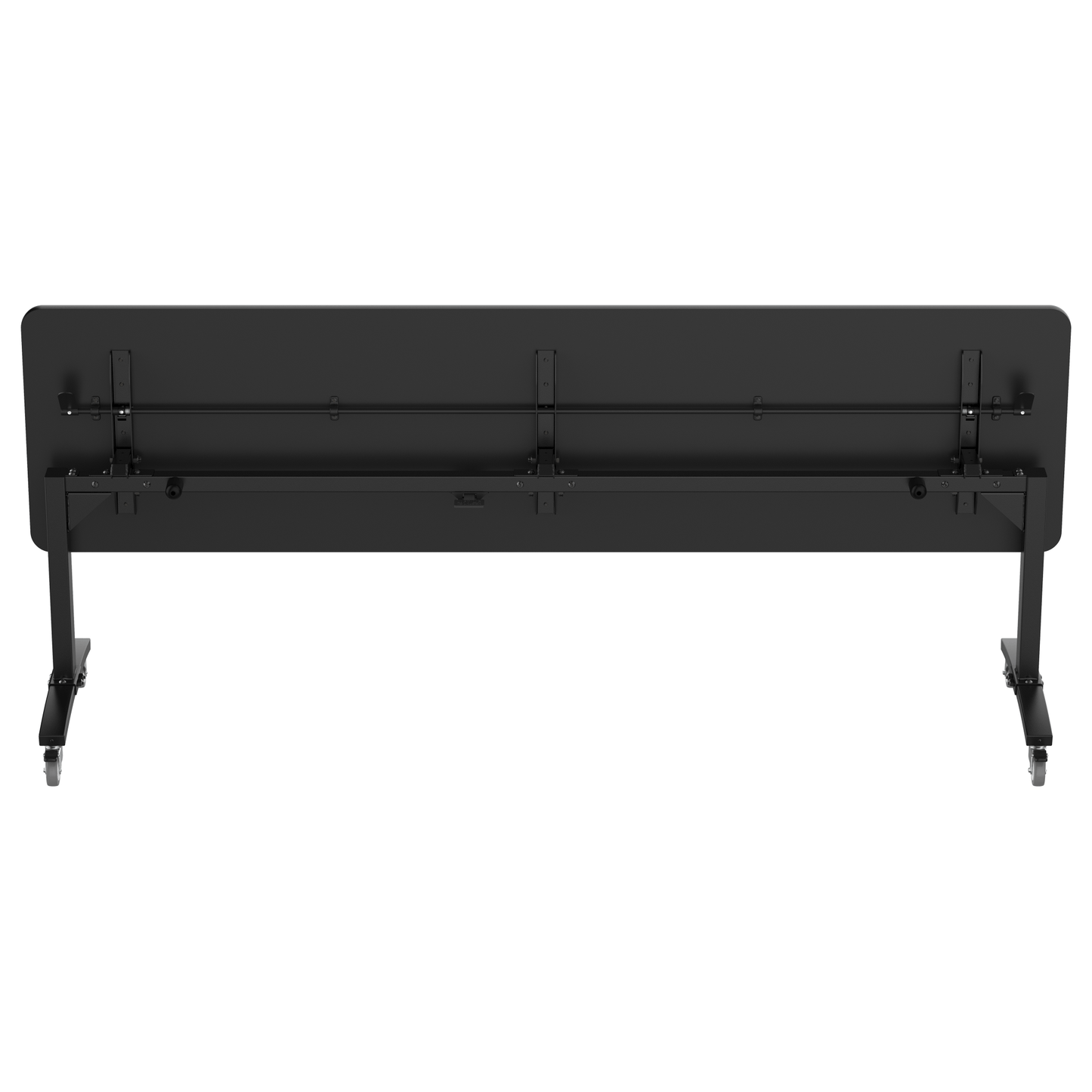 NPS Mobile Flipper Table - Space - Saving, Durable & Easy Mobility 24"W x 96"L x 29"H ADA (NPS - MFT10 - 24961) - SchoolOutlet