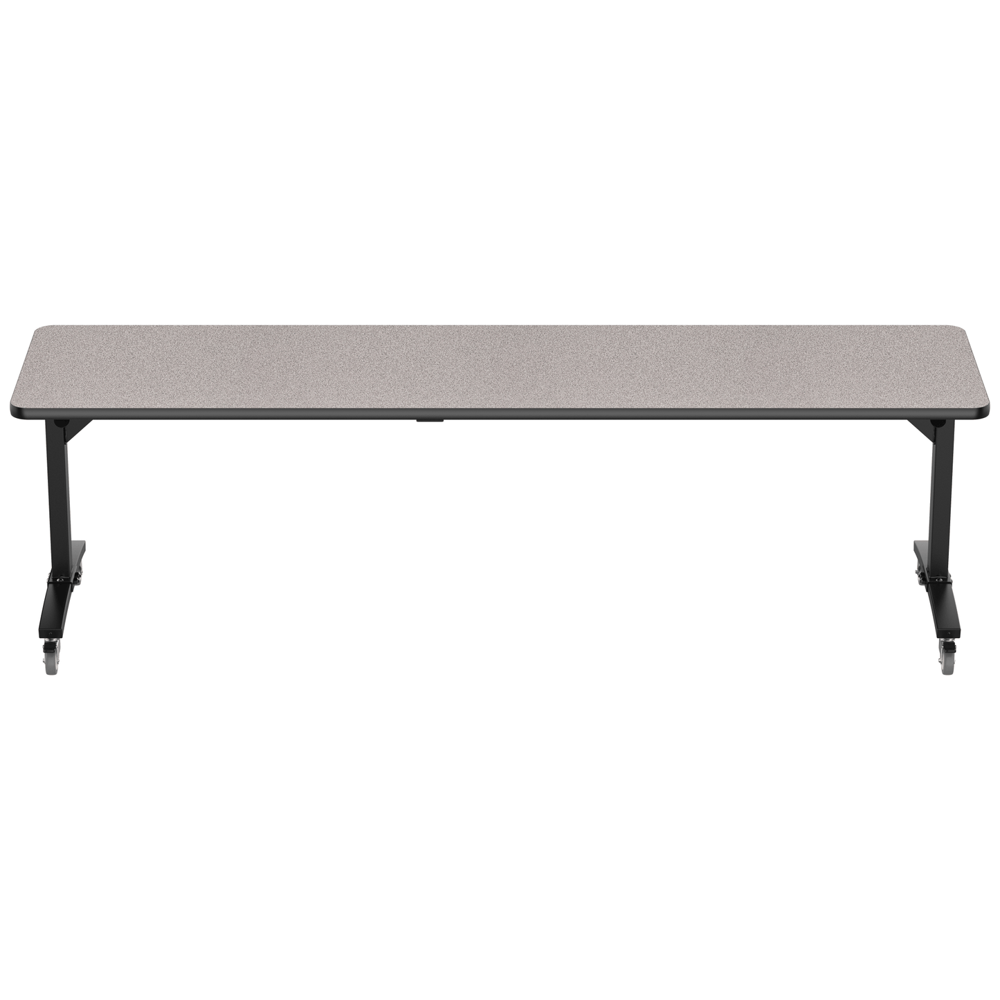 NPS Mobile Flipper Table - Space - Saving, Durable & Easy Mobility 24"W x 96"L x 29"H ADA (NPS - MFT10 - 24961) - SchoolOutlet