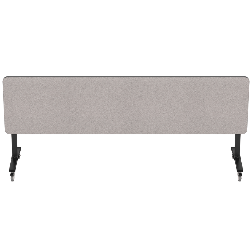 NPS Mobile Flipper Table - Space - Saving, Durable & Easy Mobility 24"W x 96"L x 29"H ADA (NPS - MFT10 - 24961) - SchoolOutlet