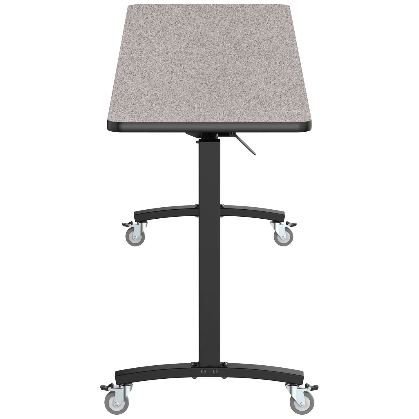 NPS Mobile Flipper Table - Space - Saving, Durable & Easy Mobility 24"W x 96"L x 36"H (NPS - MFT10 - 24962) - SchoolOutlet