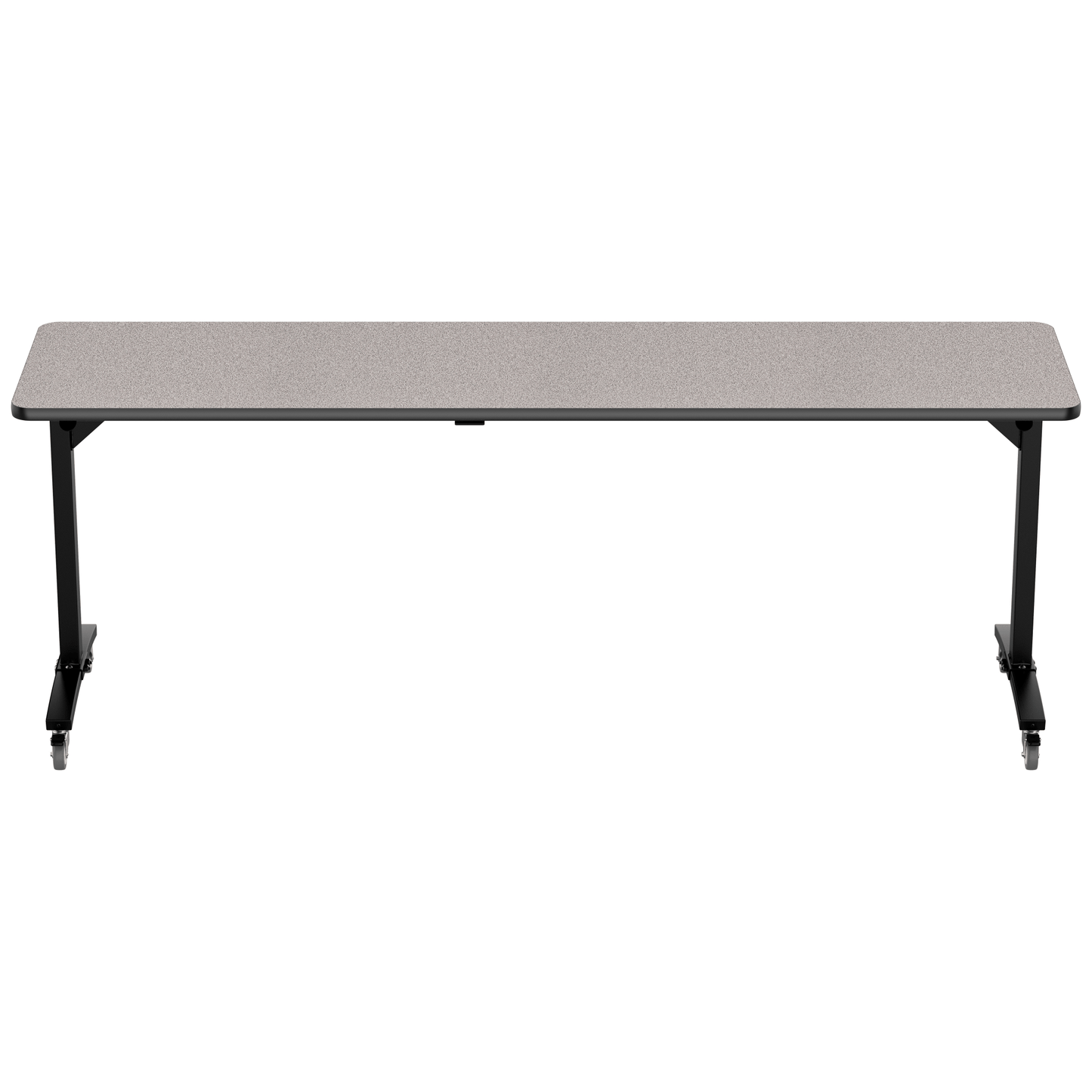 NPS Mobile Flipper Table - Space - Saving, Durable & Easy Mobility 24"W x 96"L x 36"H (NPS - MFT10 - 24962) - SchoolOutlet