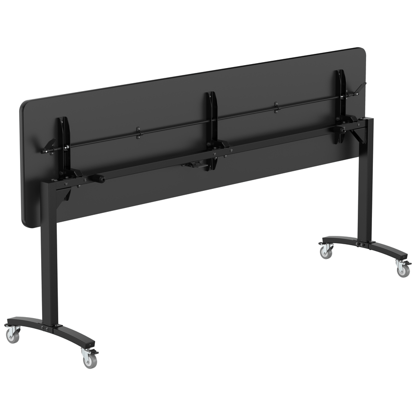 NPS Mobile Flipper Table - Space - Saving, Durable & Easy Mobility 24"W x 96"L x 36"H (NPS - MFT10 - 24962) - SchoolOutlet