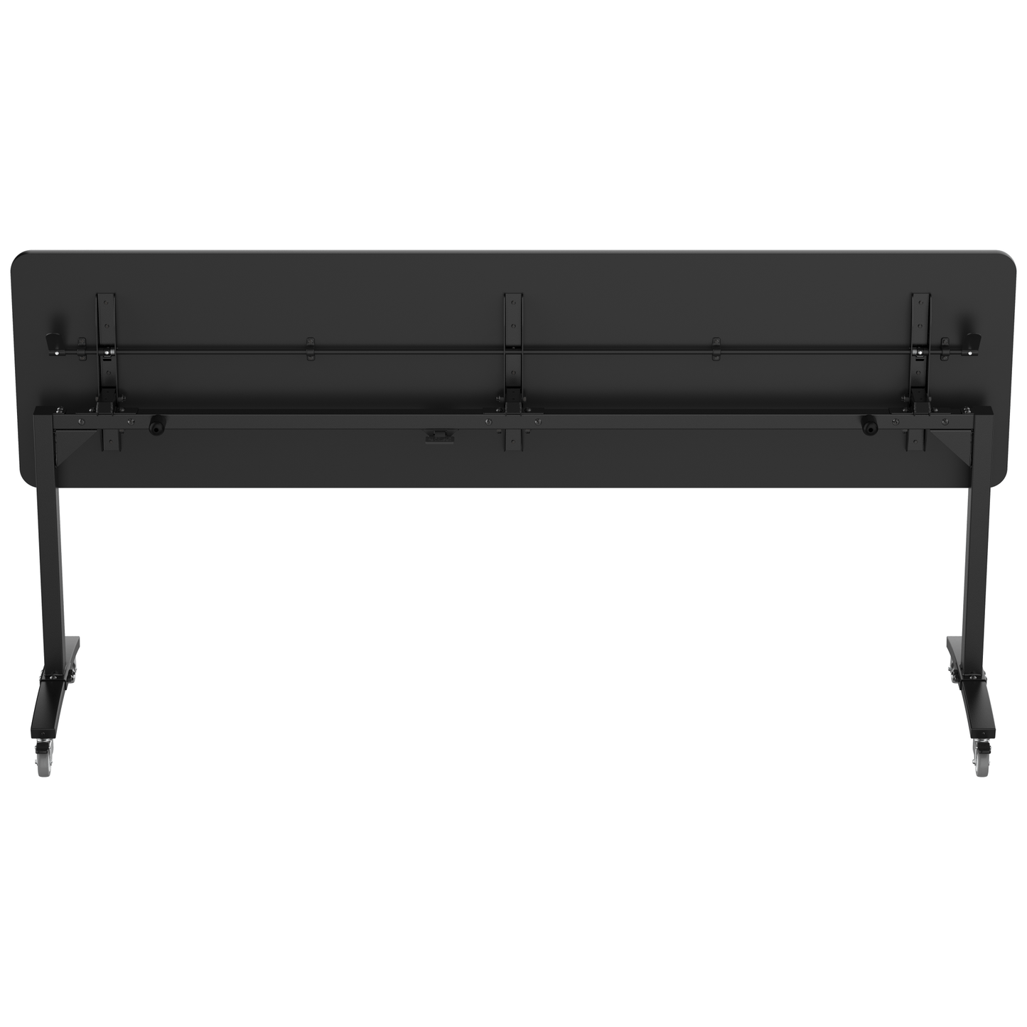 NPS Mobile Flipper Table - Space - Saving, Durable & Easy Mobility 24"W x 96"L x 36"H (NPS - MFT10 - 24962) - SchoolOutlet