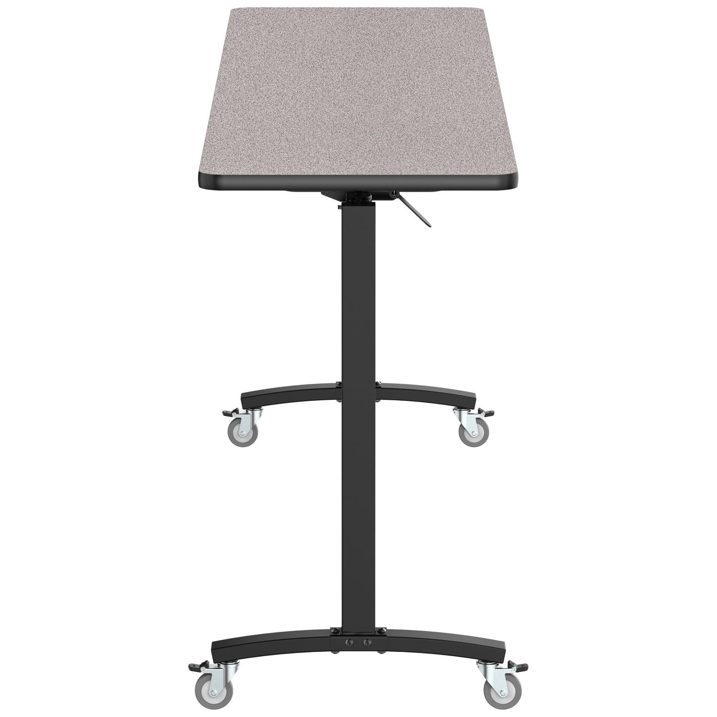 NPS Mobile Flipper Table - Space - Saving, Durable & Easy Mobility 24"W x 96"L x 42"H (NPS - MFT10 - 24963) - SchoolOutlet