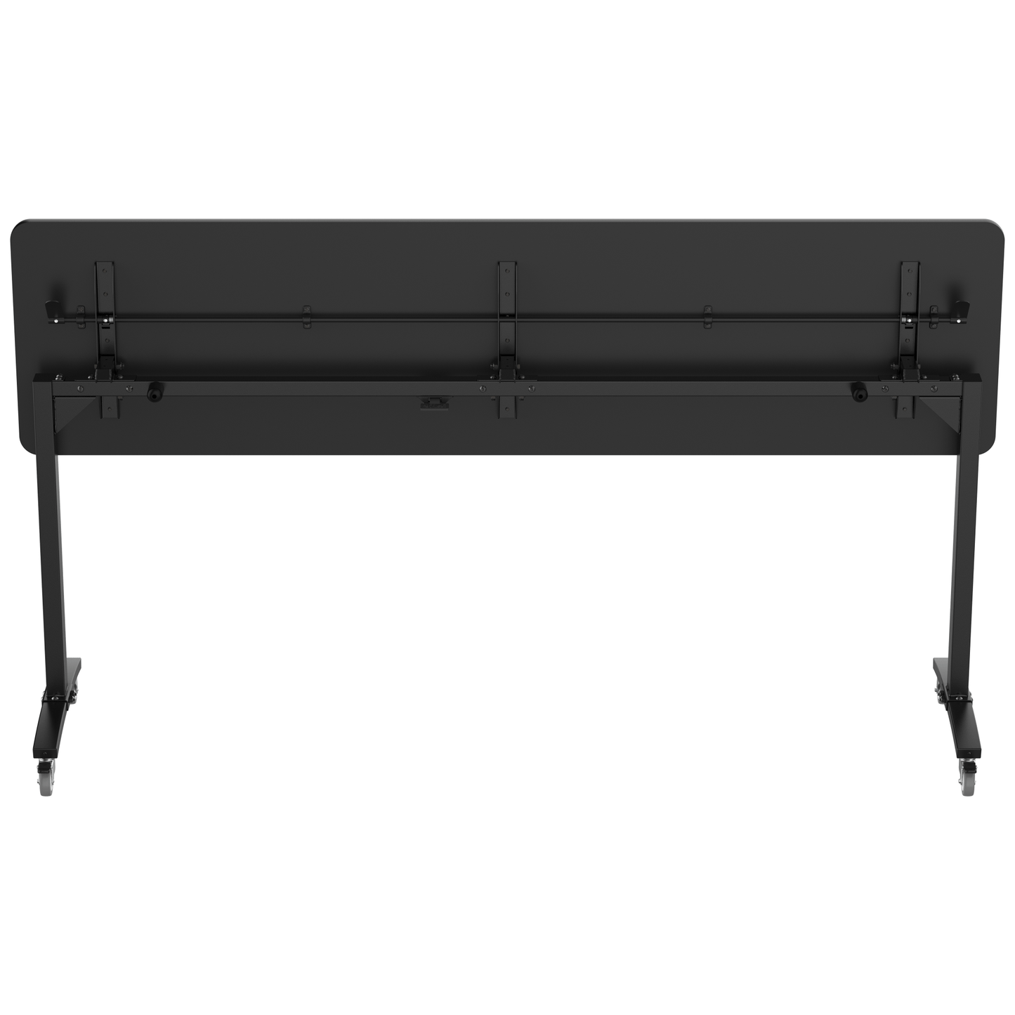 NPS Mobile Flipper Table - Space - Saving, Durable & Easy Mobility 24"W x 96"L x 42"H (NPS - MFT10 - 24963) - SchoolOutlet