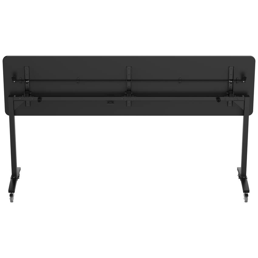 NPS Mobile Flipper Table - Space - Saving, Durable & Easy Mobility 24"W x 96"L x 42"H (NPS - MFT10 - 24963) - SchoolOutlet