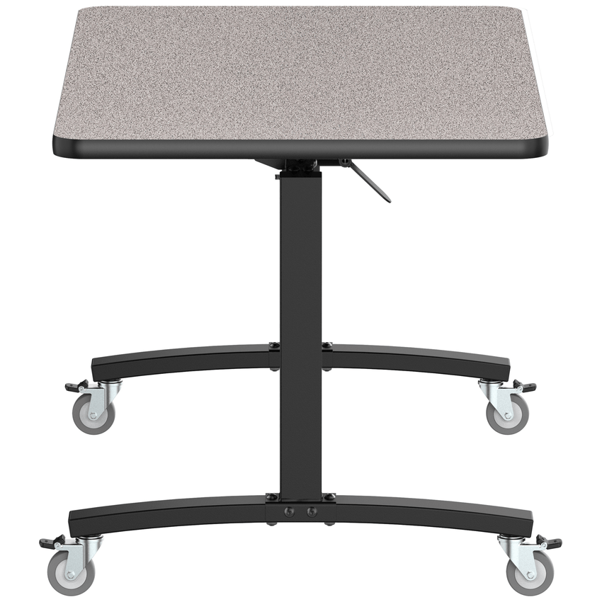 NPS Mobile Flipper Table - Space - Saving, Durable & Easy Mobility 30"W x 48"L x 29"H ADA (NPS - MFT10 - 30481) - SchoolOutlet