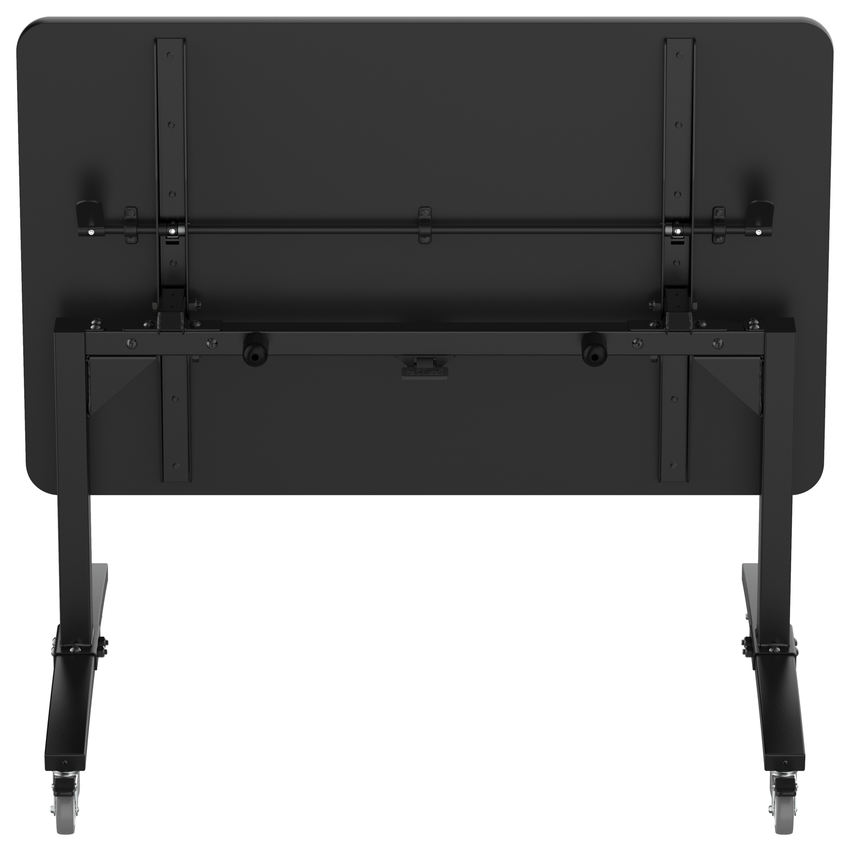 NPS Mobile Flipper Table - Space - Saving, Durable & Easy Mobility 30"W x 48"L x 29"H ADA (NPS - MFT10 - 30481) - SchoolOutlet