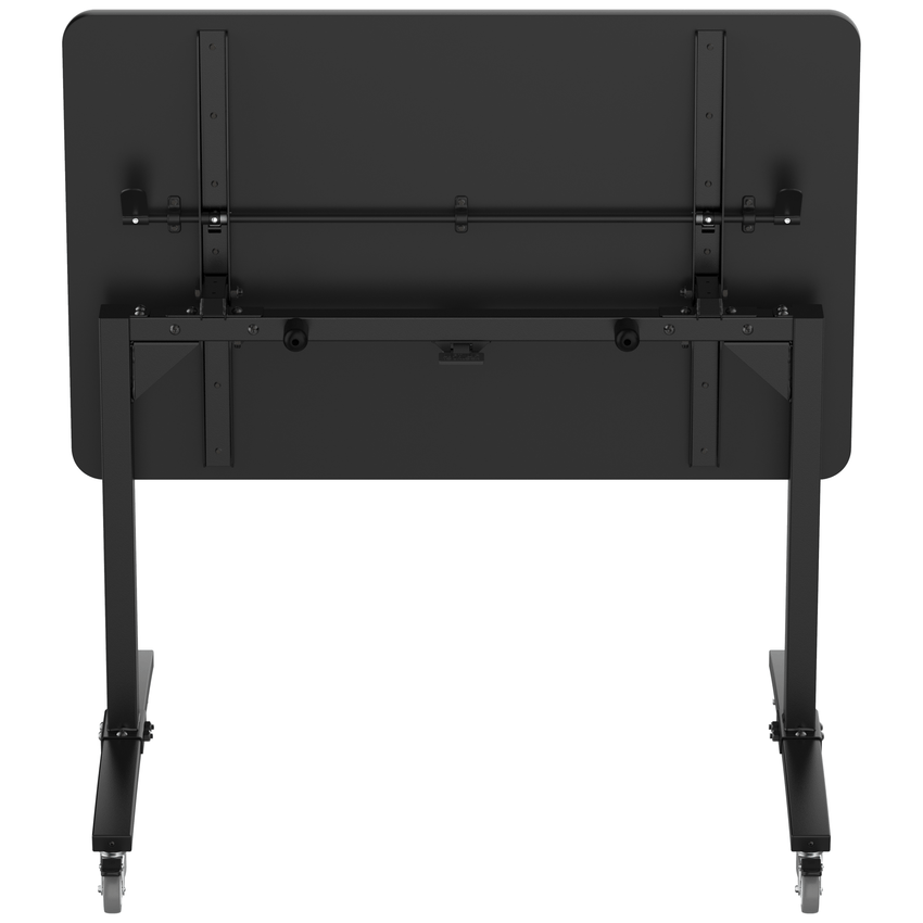 NPS Mobile Flipper Table - Space - Saving, Durable & Easy Mobility 30"W x 48"L x 36"H (NPS - MFT10 - 30482) - SchoolOutlet