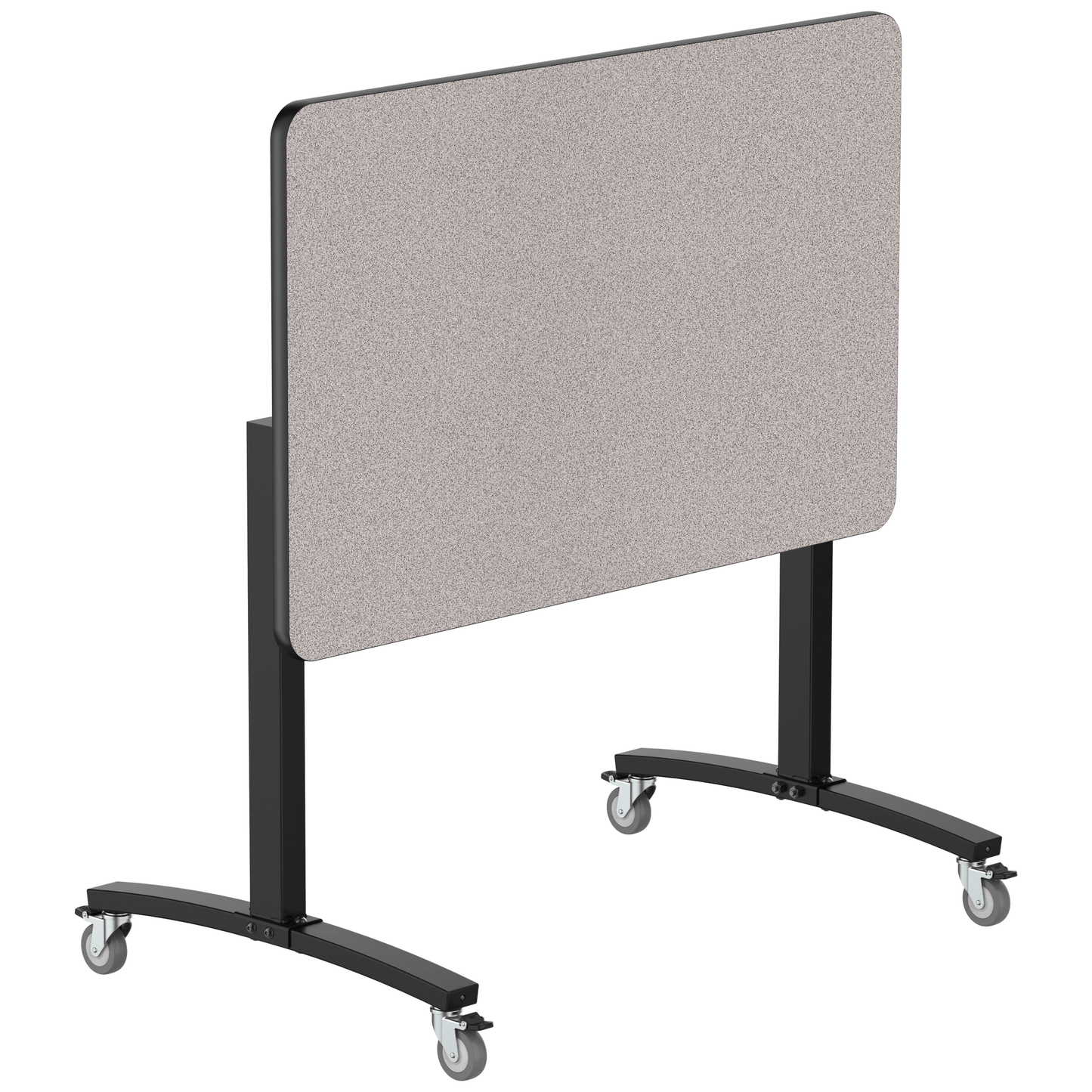 NPS Mobile Flipper Table - Space - Saving, Durable & Easy Mobility 30"W x 48"L x 36"H (NPS - MFT10 - 30482) - SchoolOutlet